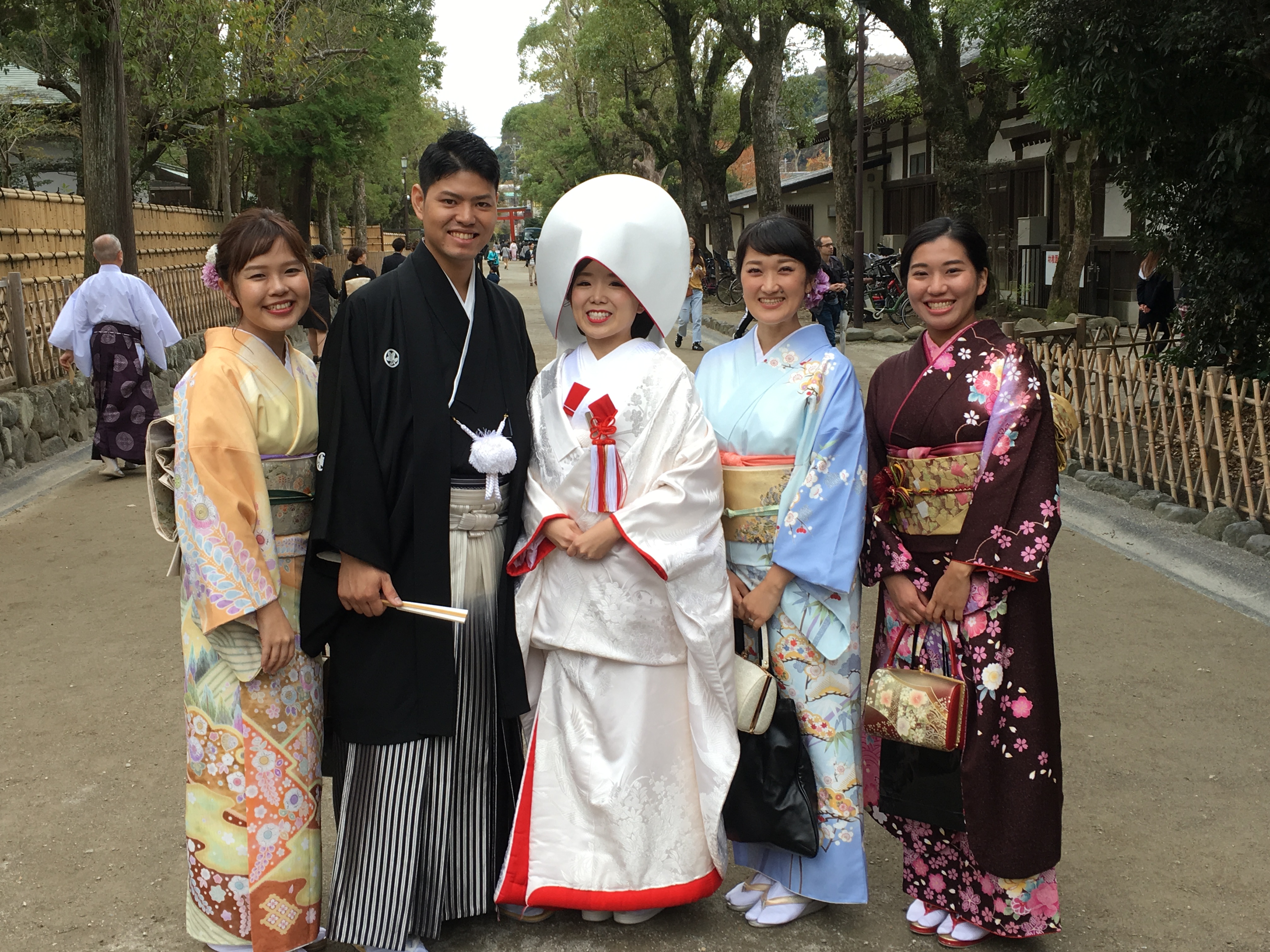 【鶴岡八幡宮の結婚式♪*ﾟ訪問着で参列.+*:ﾟ+｡.☆】