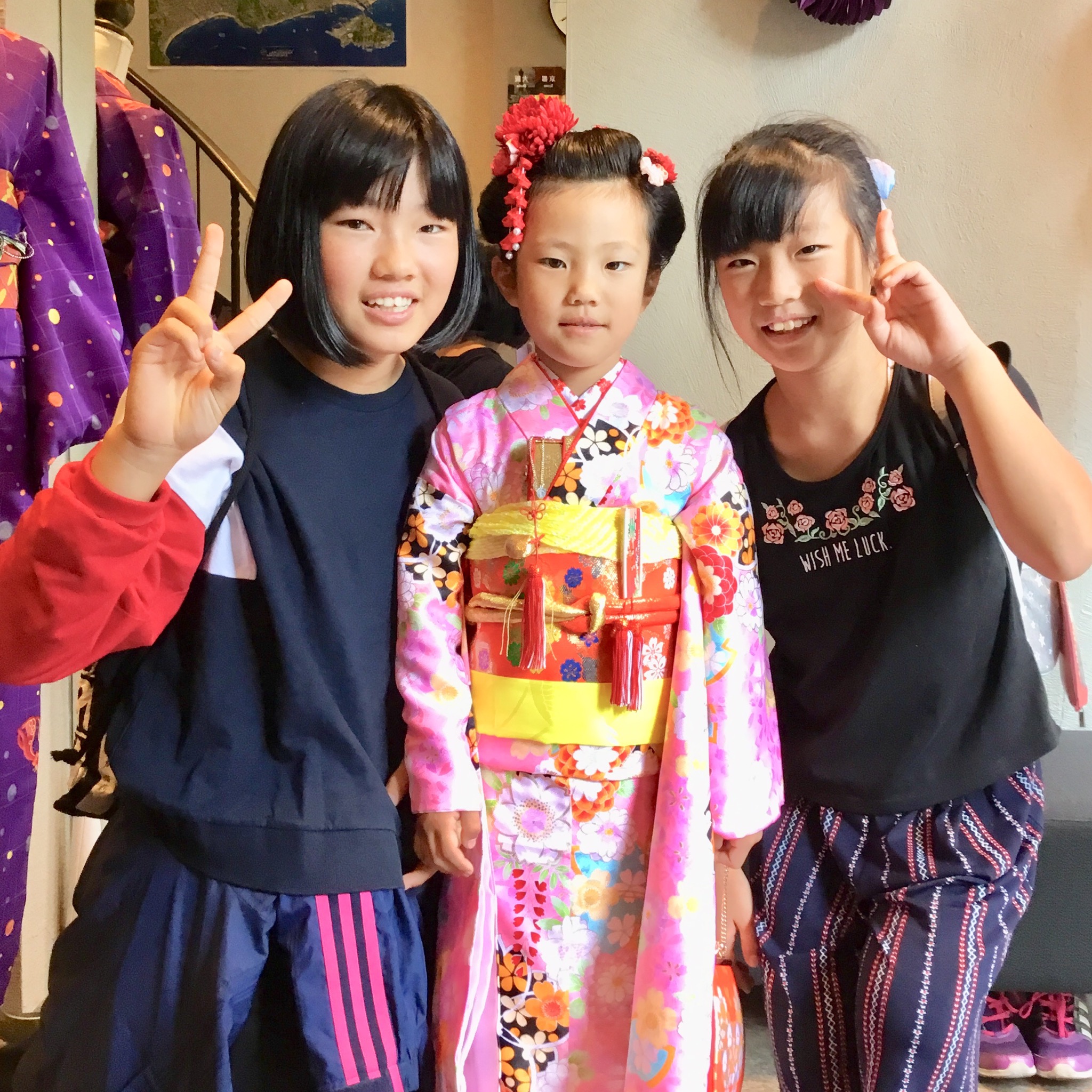 七五三といえば日本髪♪