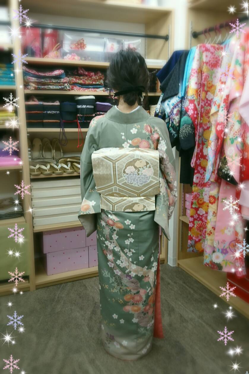 訪問着でイベントへ☆☆｜着物レンタルVASARA渋谷店