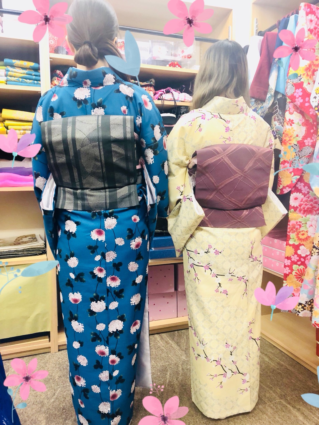小紋に名古屋帯♪｜着物レンタルVASARA渋谷店