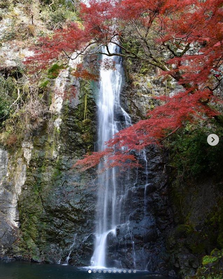 大阪駅から約30分、紅葉シーズンは箕面がオススメ！