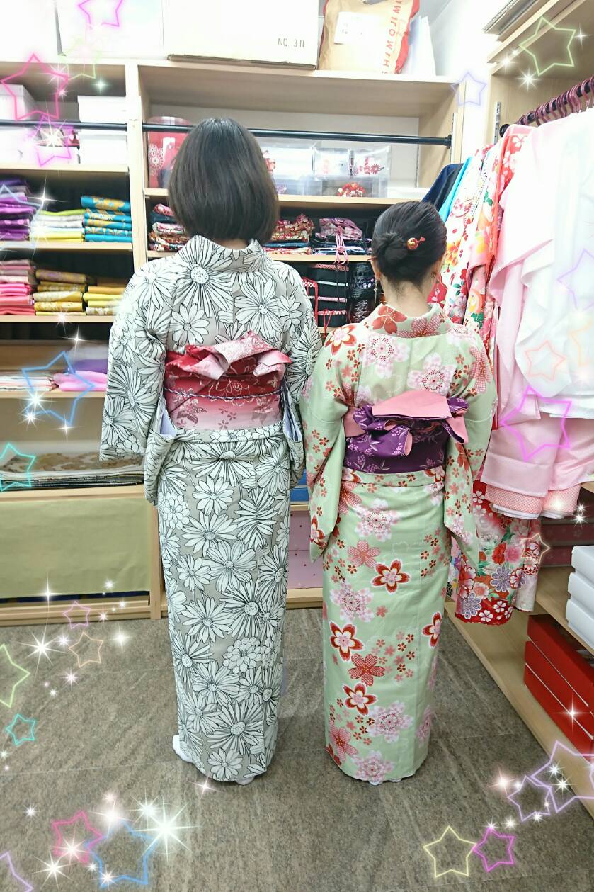 いつもと雰囲気を変えて~♪|着物レンタルVASARA渋谷店