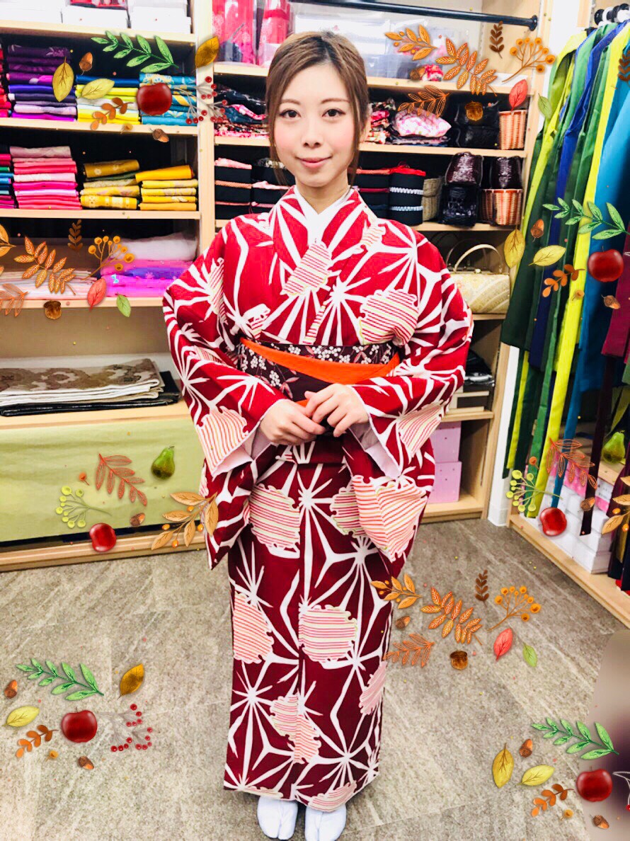 着物で撮影☆|着物レンタルVASARA渋谷店