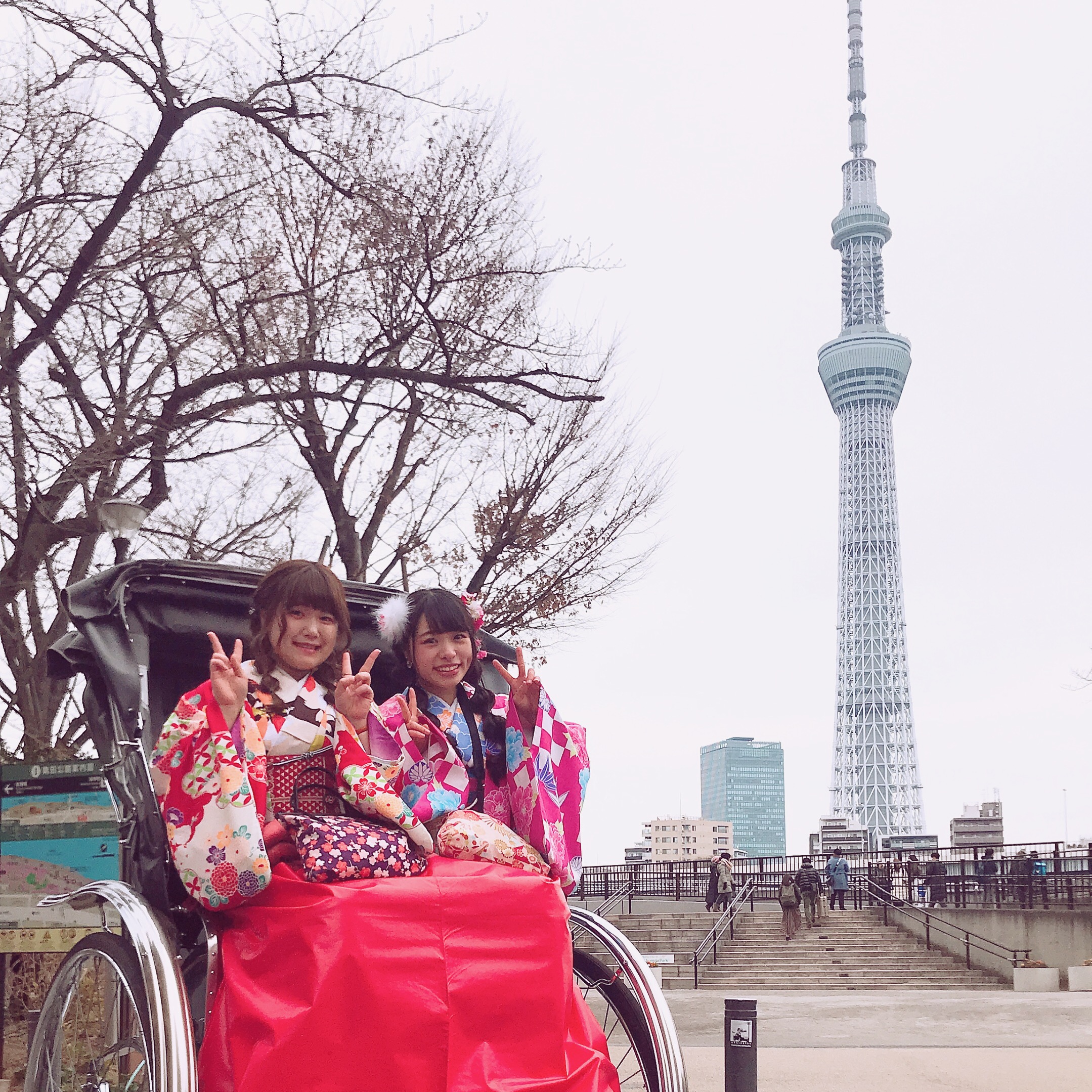 人力車に乗って☆