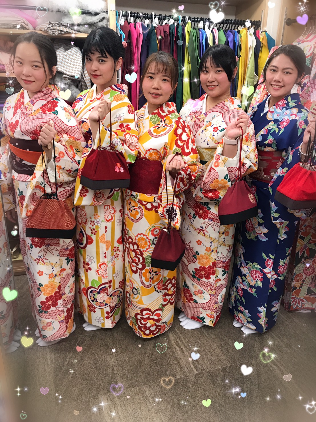 海外からもたくさん♡｜着物レンタルVASARA渋谷店