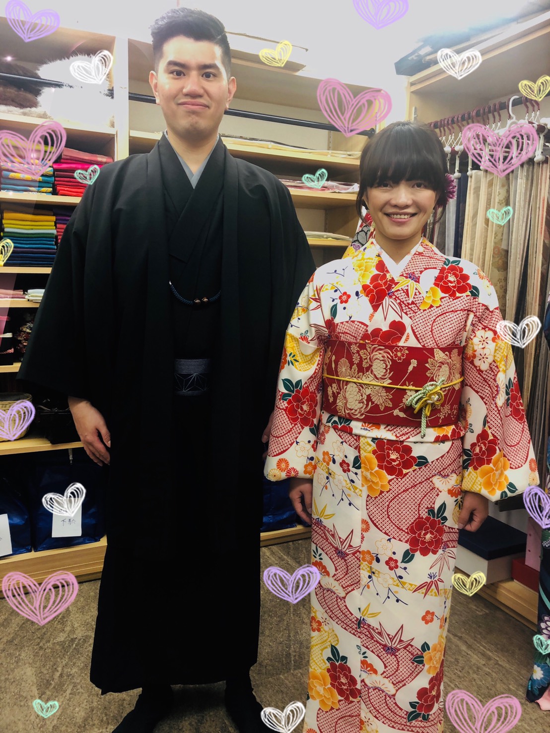 ご夫婦でウエディングフォト♡｜着物レンタルVASARA渋谷店