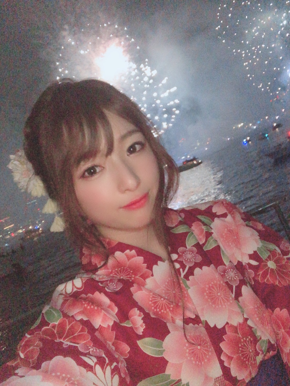 花火大会とVASARAの浴衣〜( ´∀`)