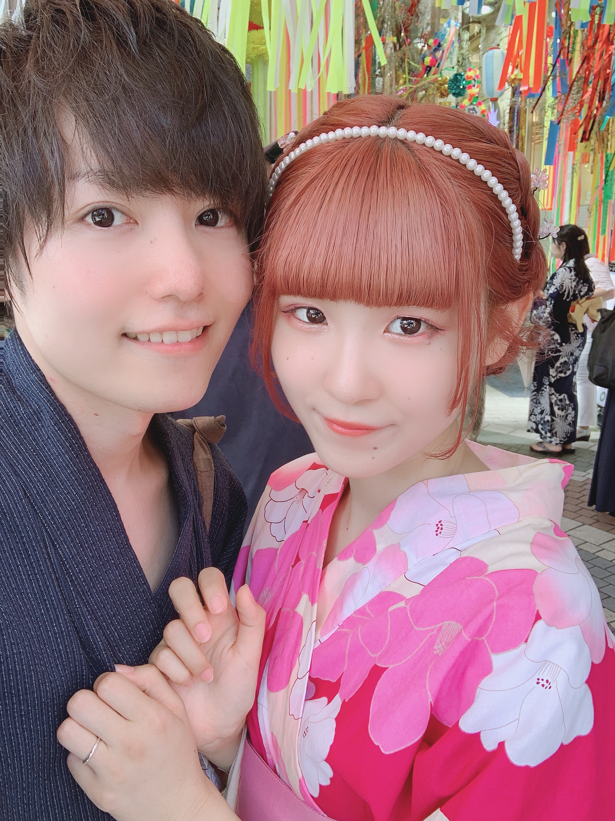 夏は浴衣でお出かけ