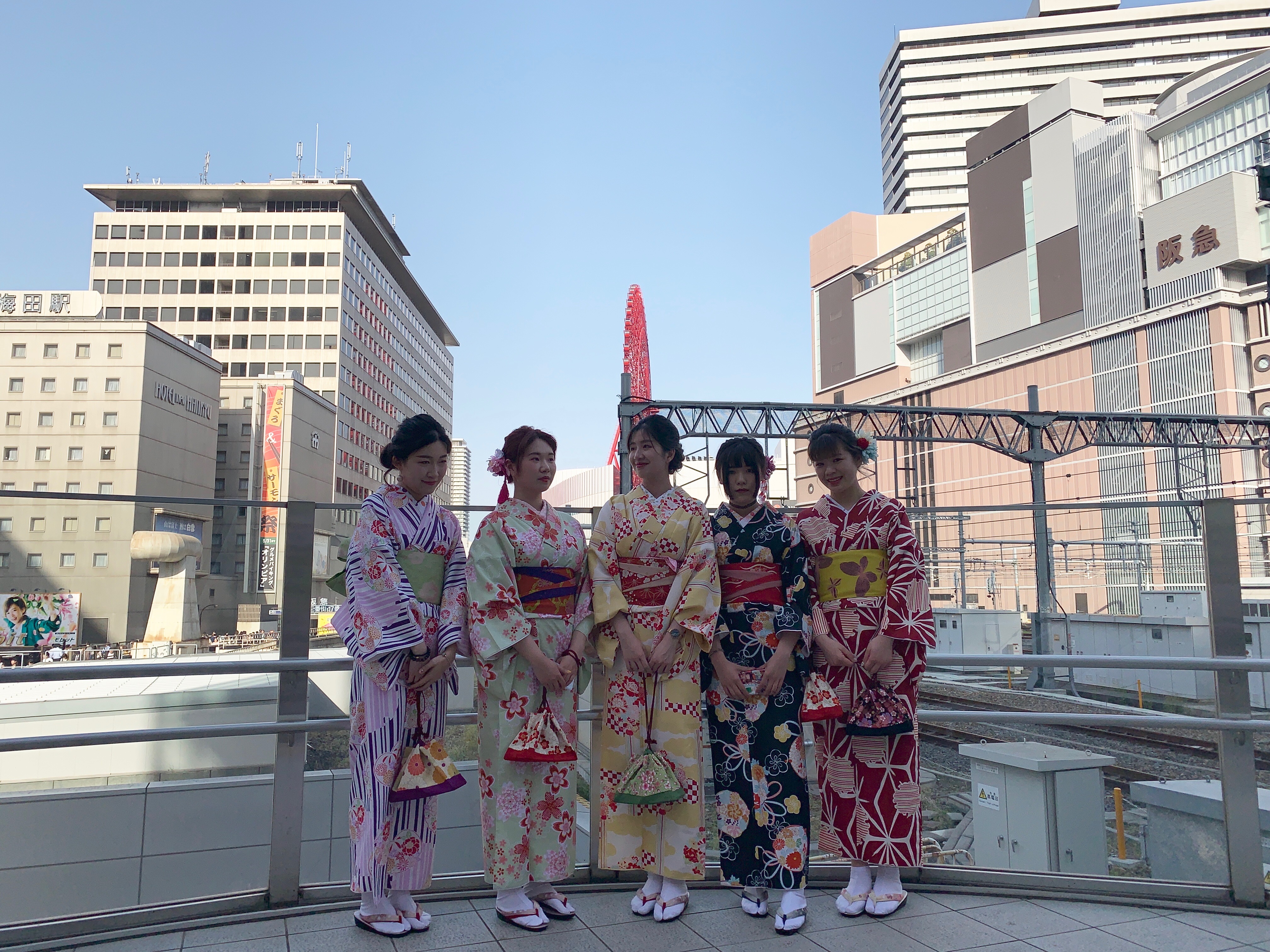 大阪観光に(*^^*)