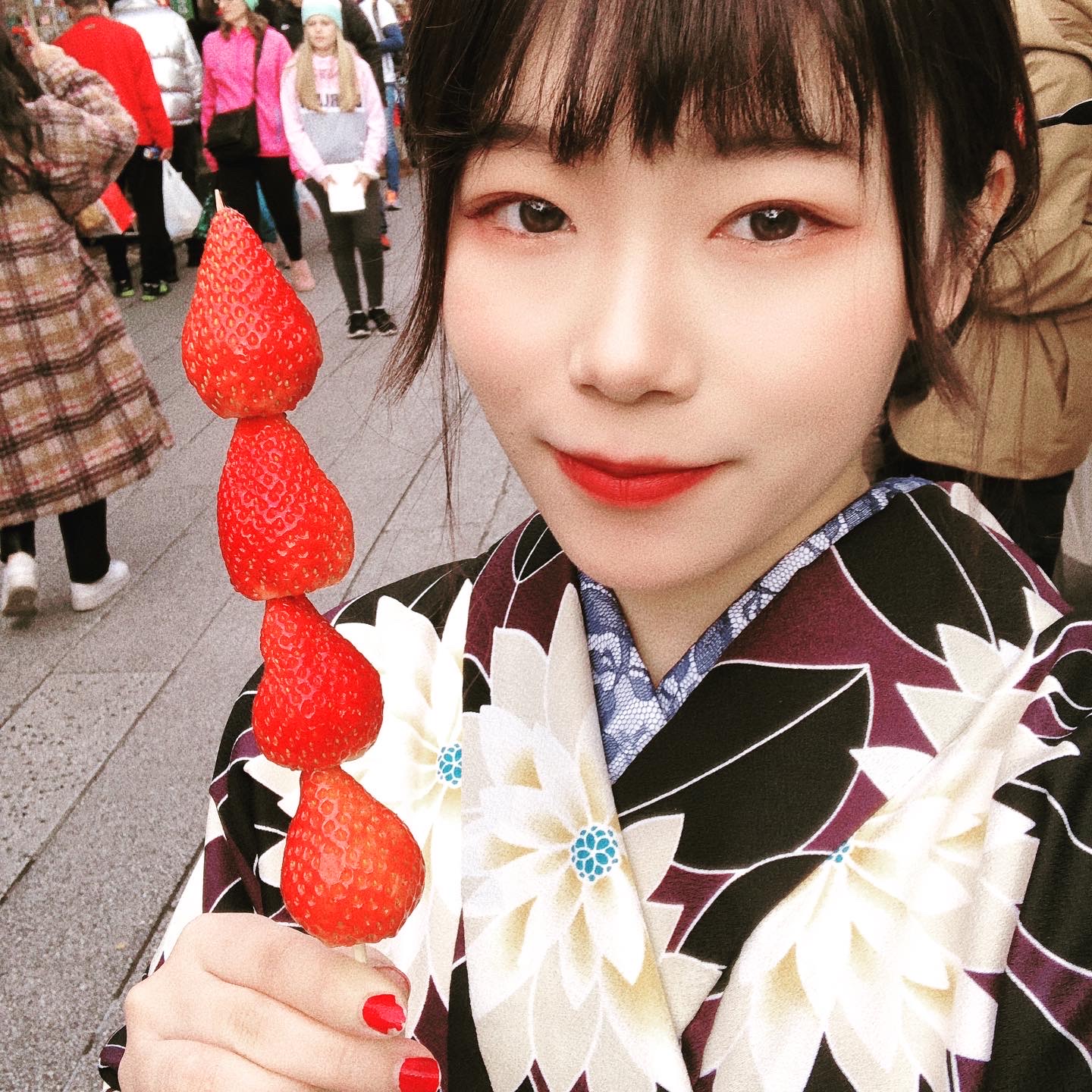 素敵です！着物デート♡