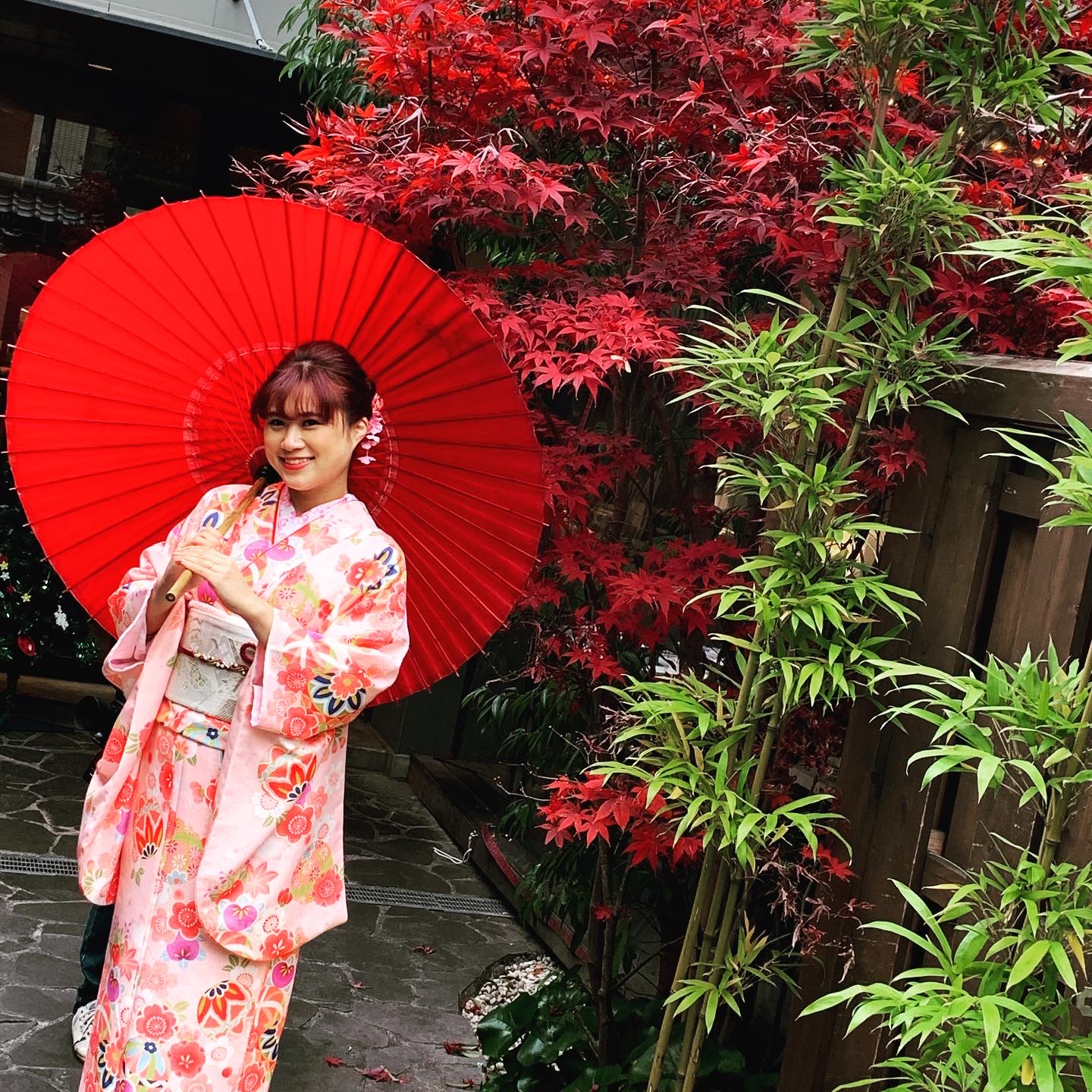 浅草で素敵に着物写真♡