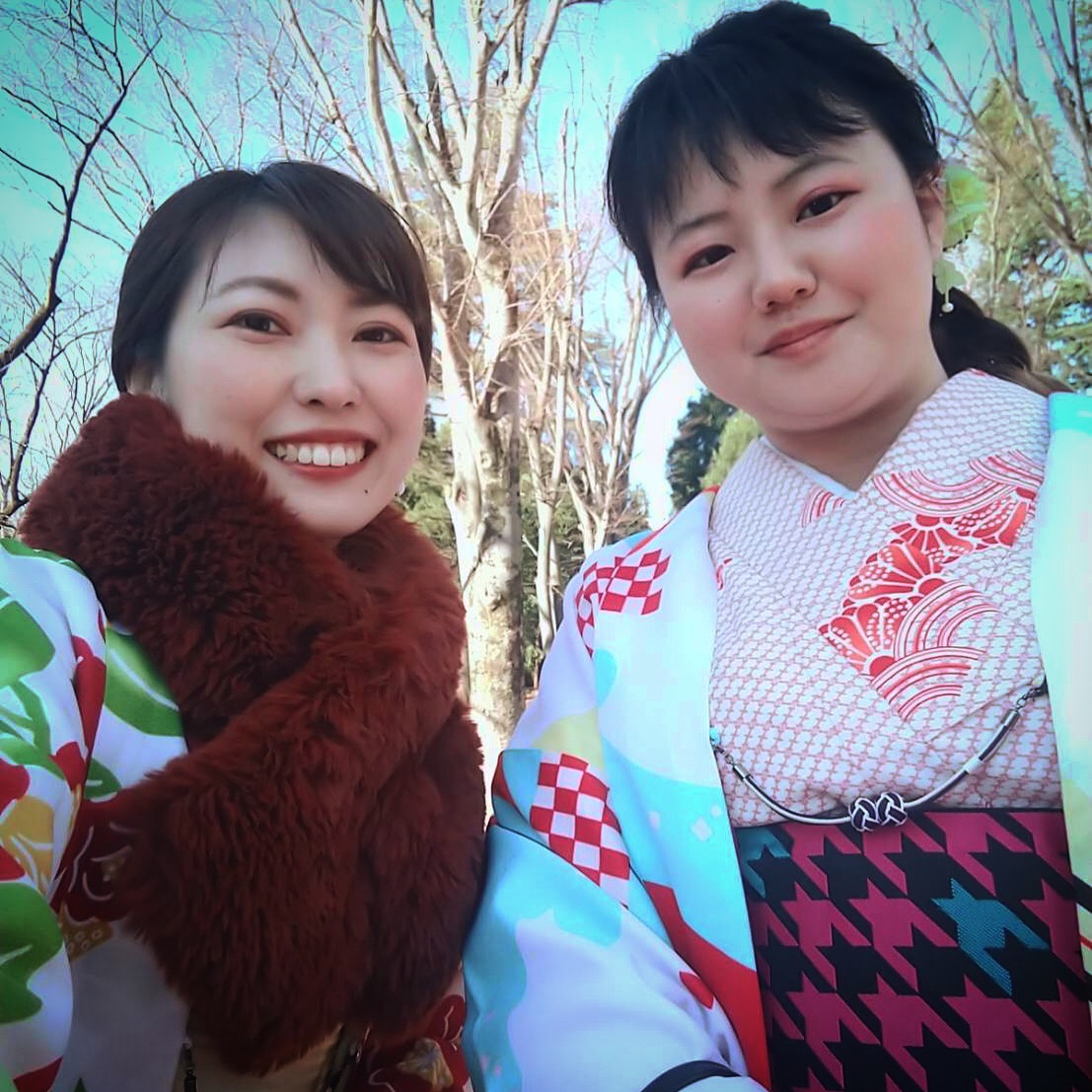 冬は着物があったかい