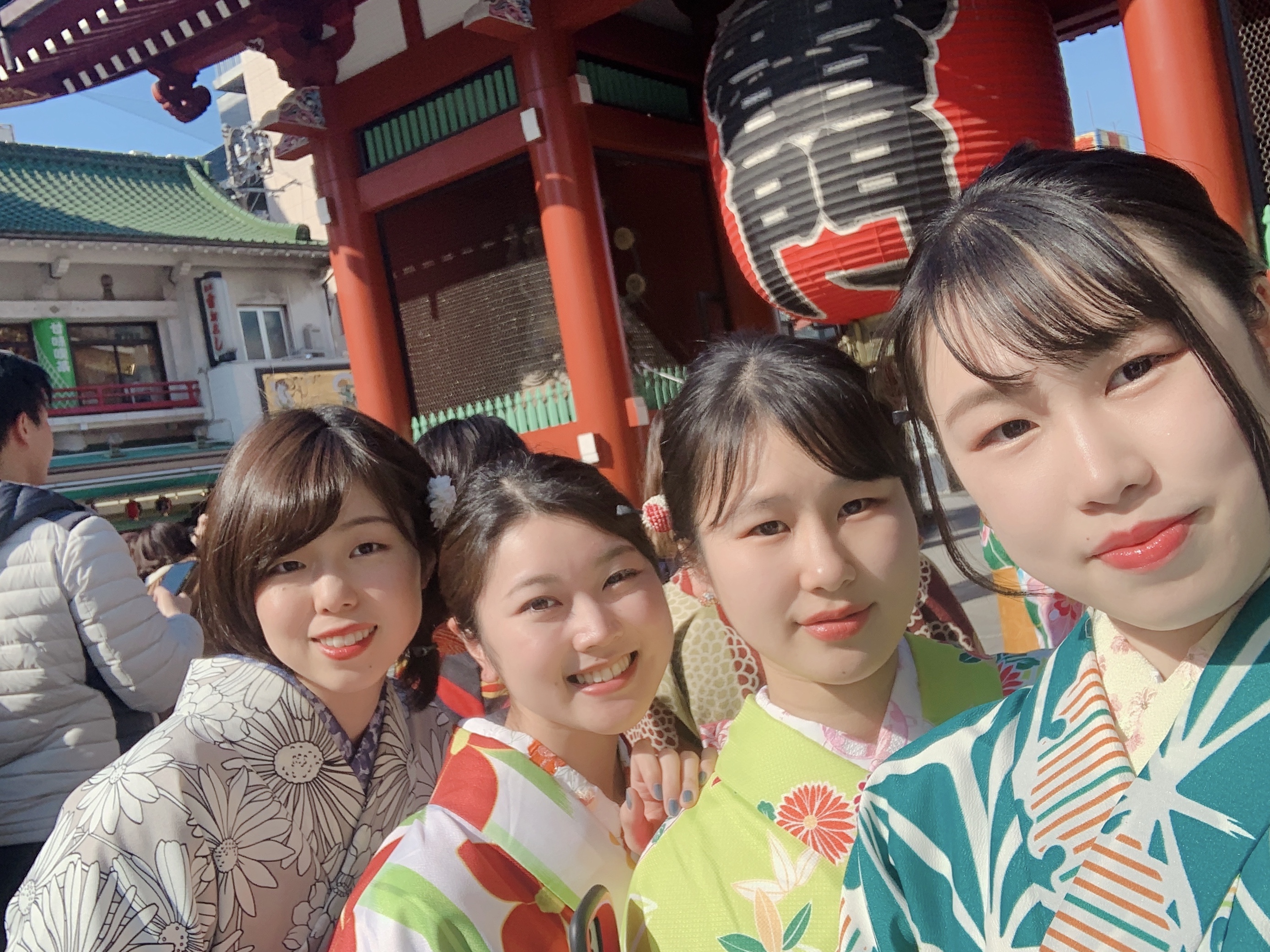 春休みにお着物女子会♡♡