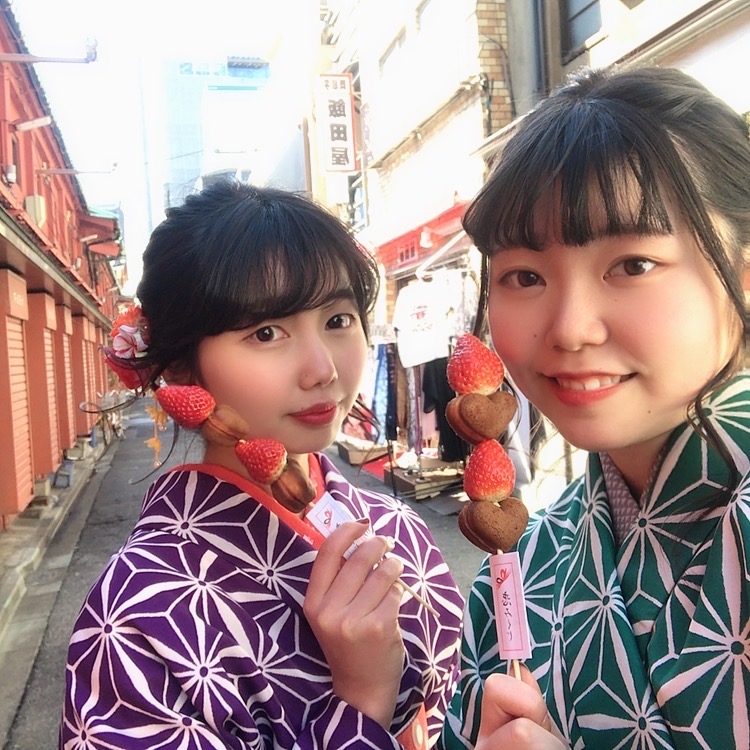 浅草で食べ歩き♪