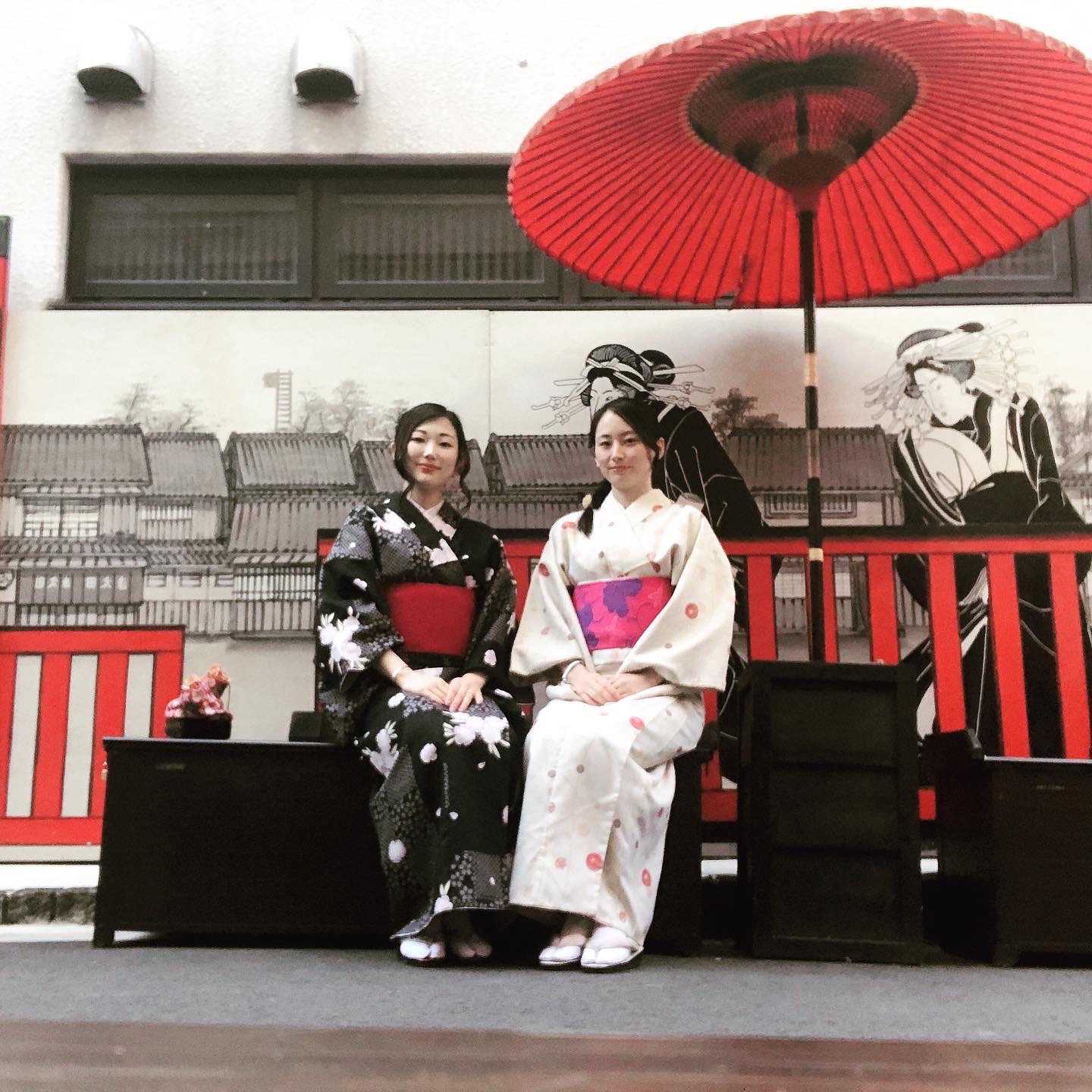 桜の季節に着物でお出かけ♪