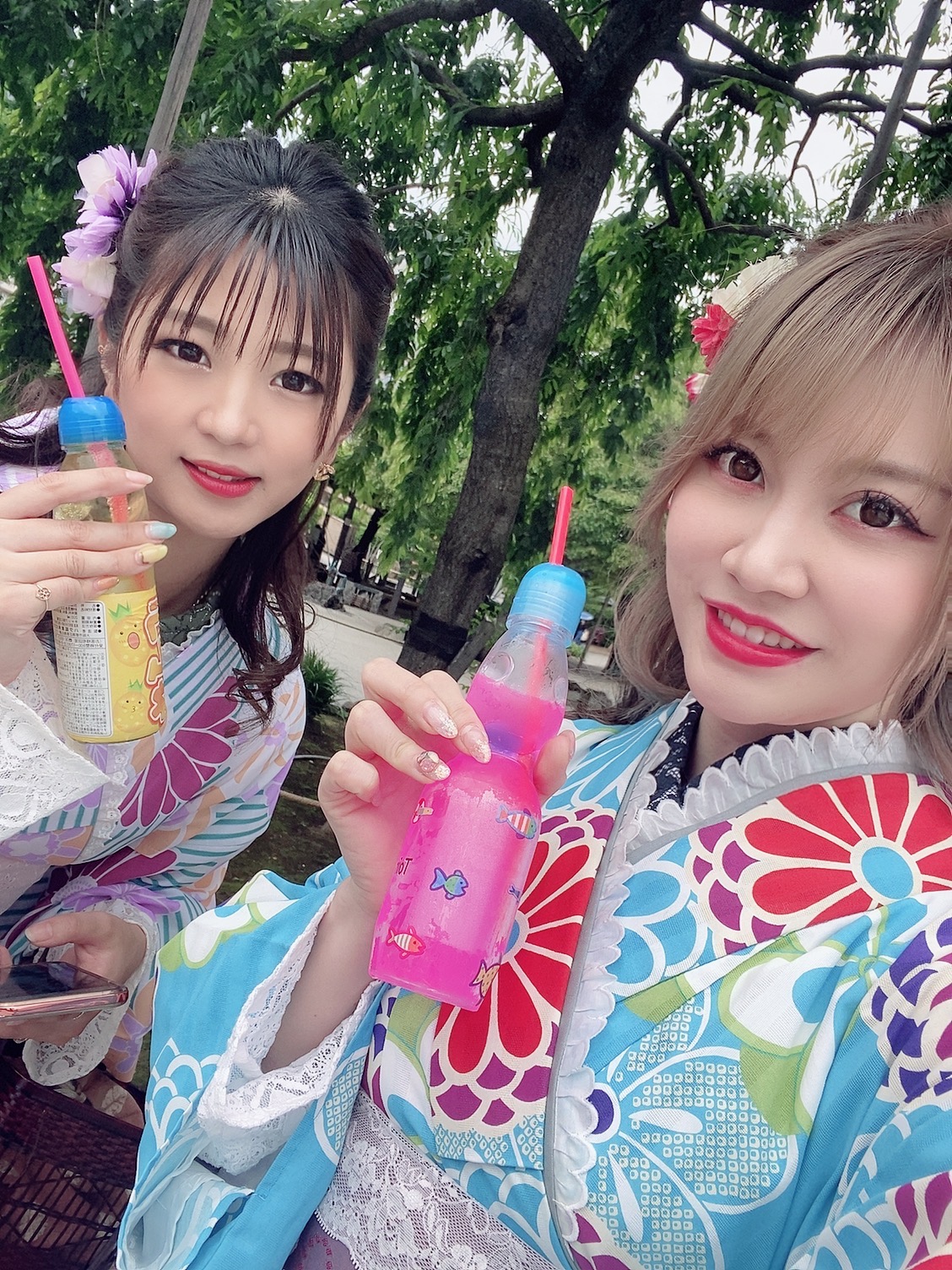 浴衣姿はやっぱり可愛い♡