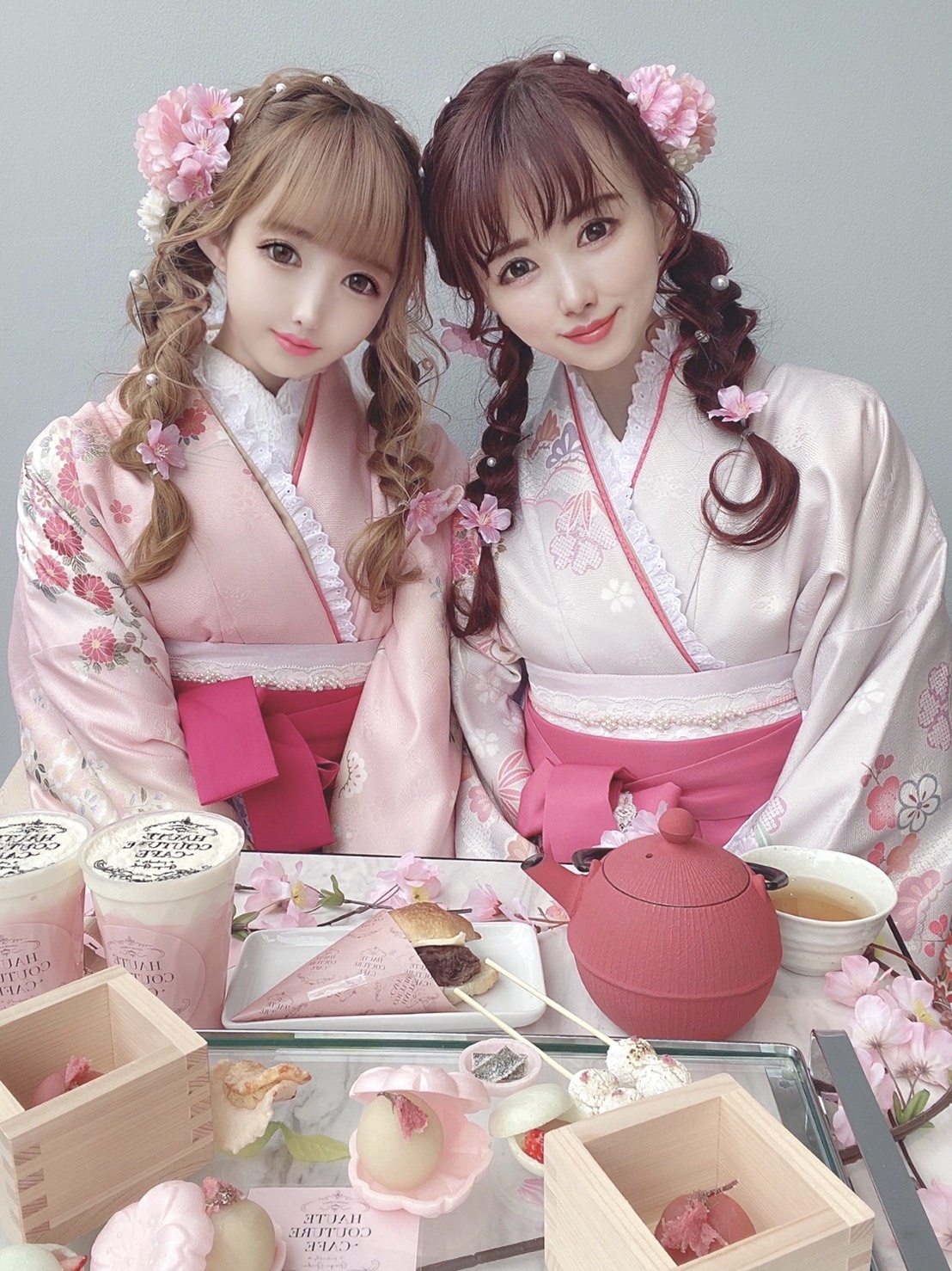 卒業式にも!ピンクコーデ♡