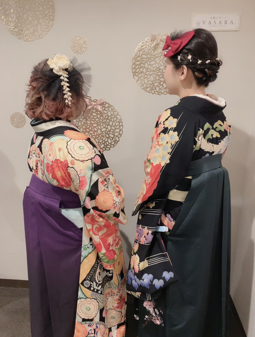 振袖×袴Style 素敵な卒業式コーデ♡