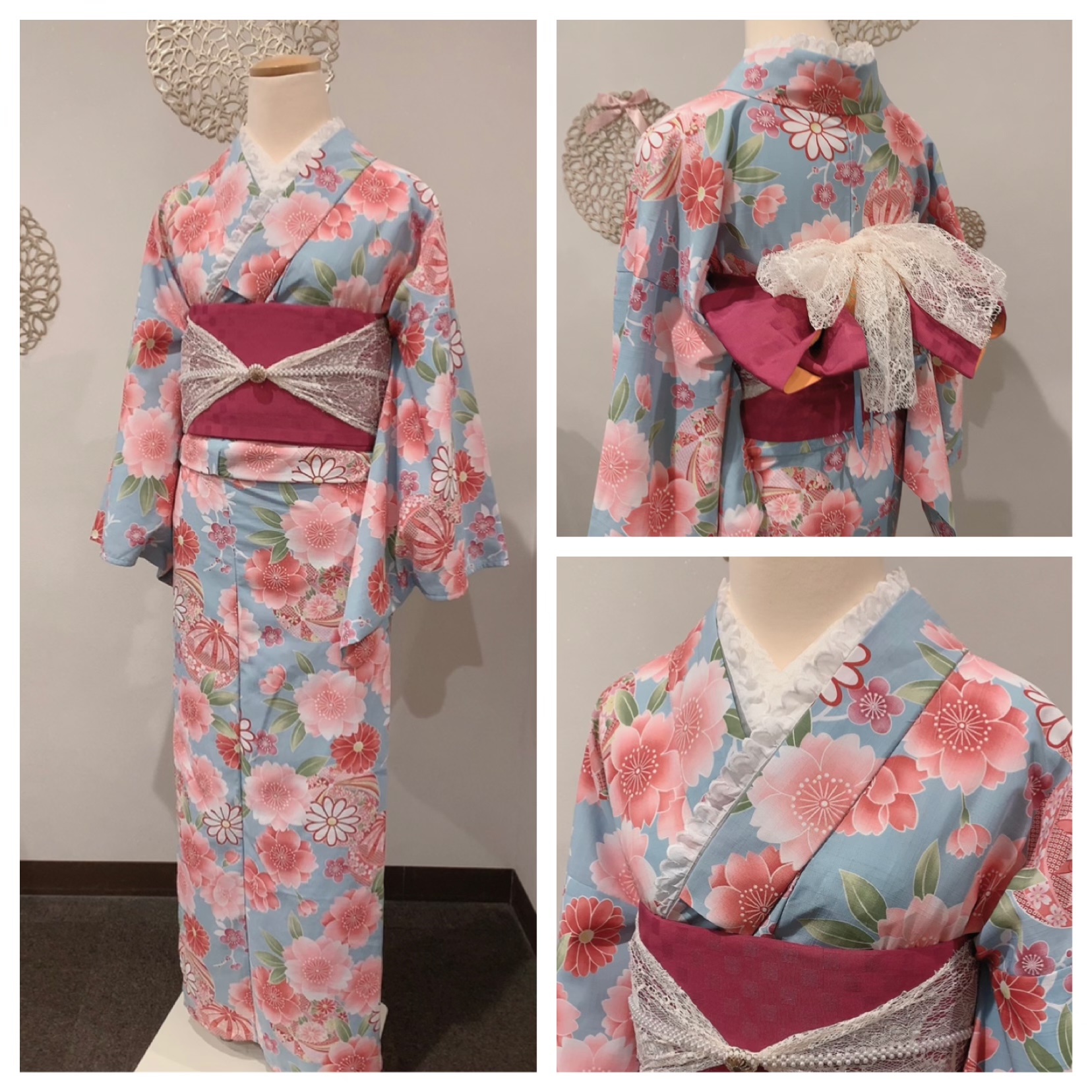 レトロ浴衣♡
