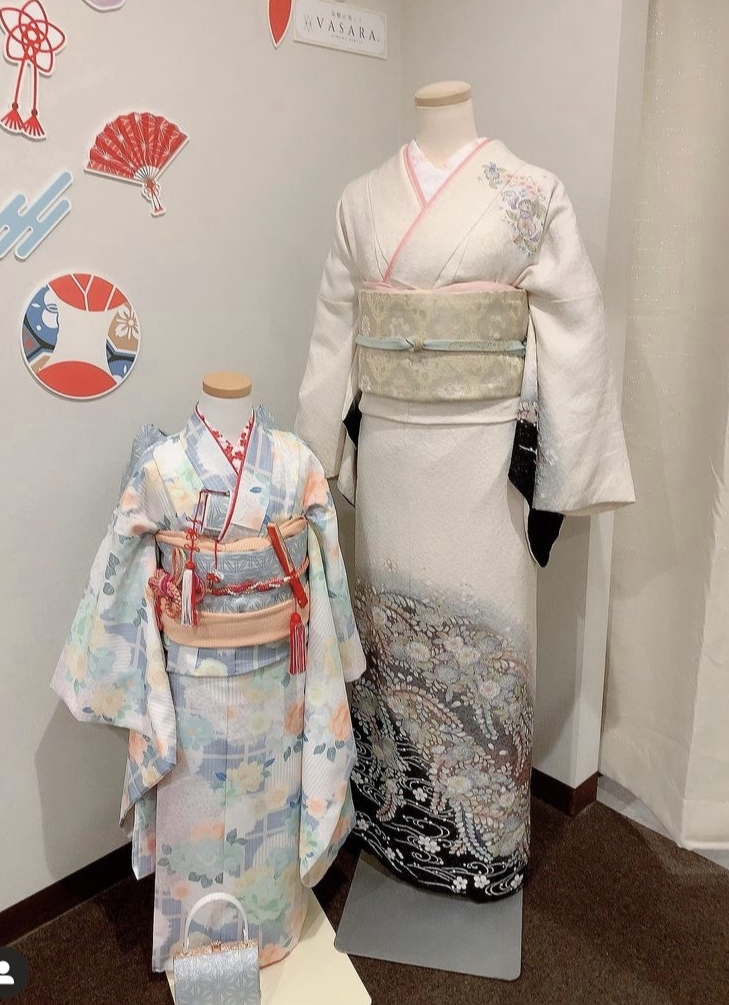 七五三×訪問着♡