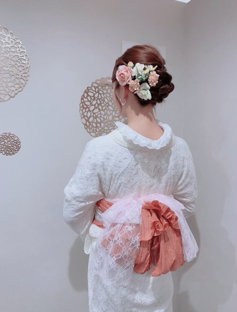 日本橋散策×Lace浴衣♡