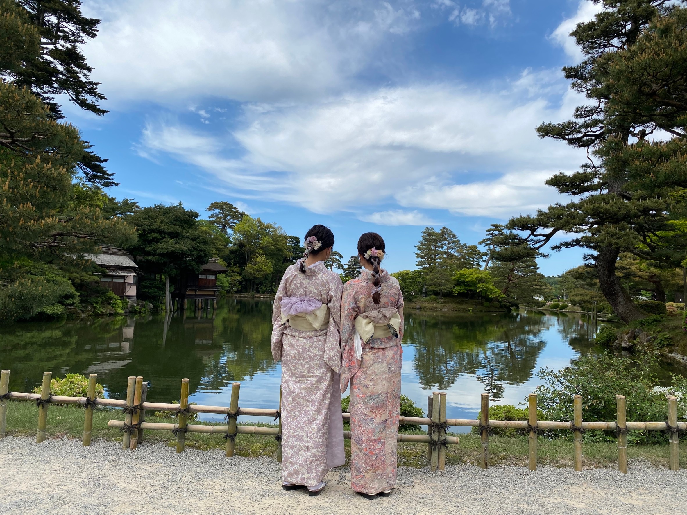 秋晴れはレトロ着物で♡