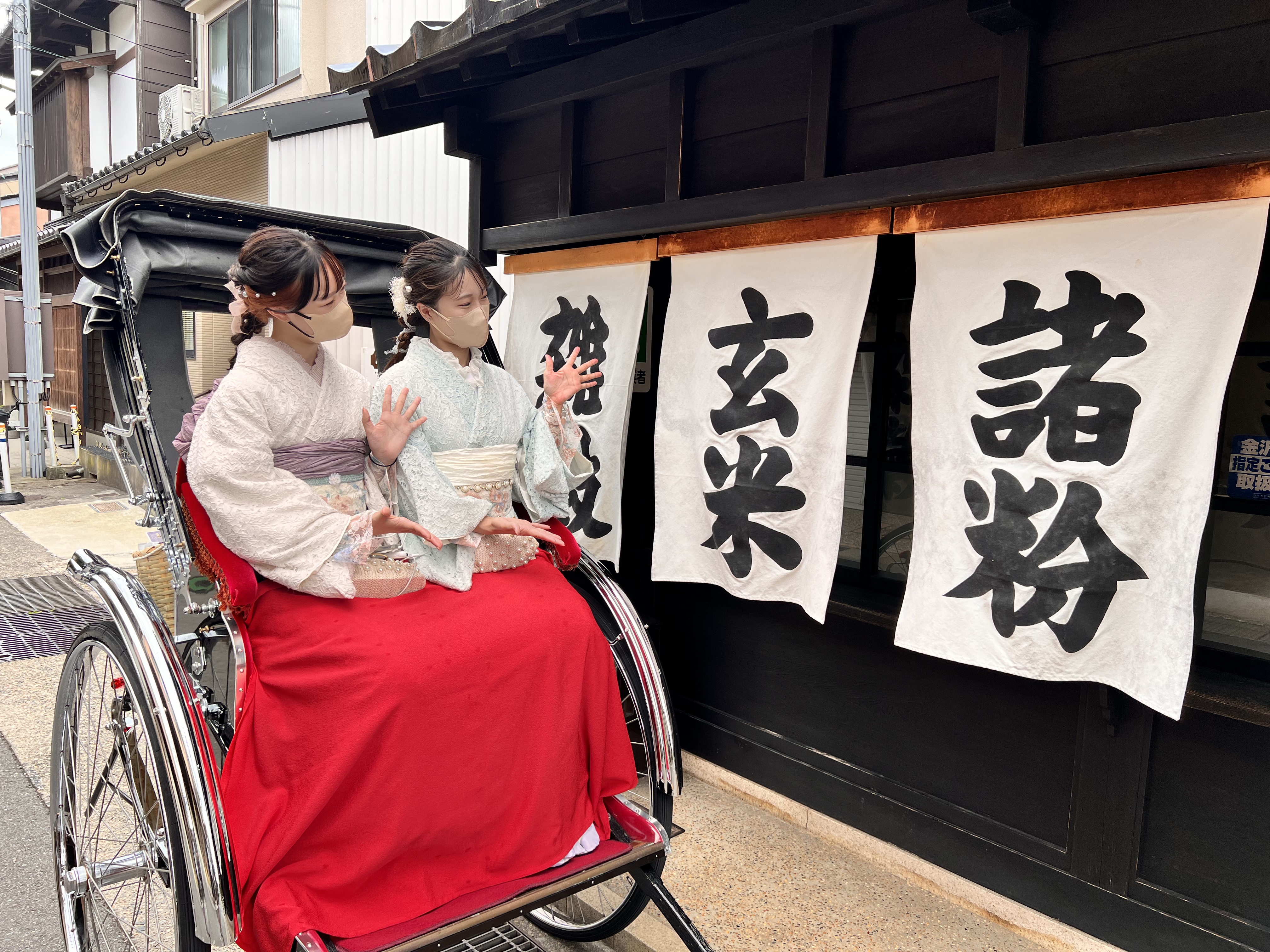 人力車で散策