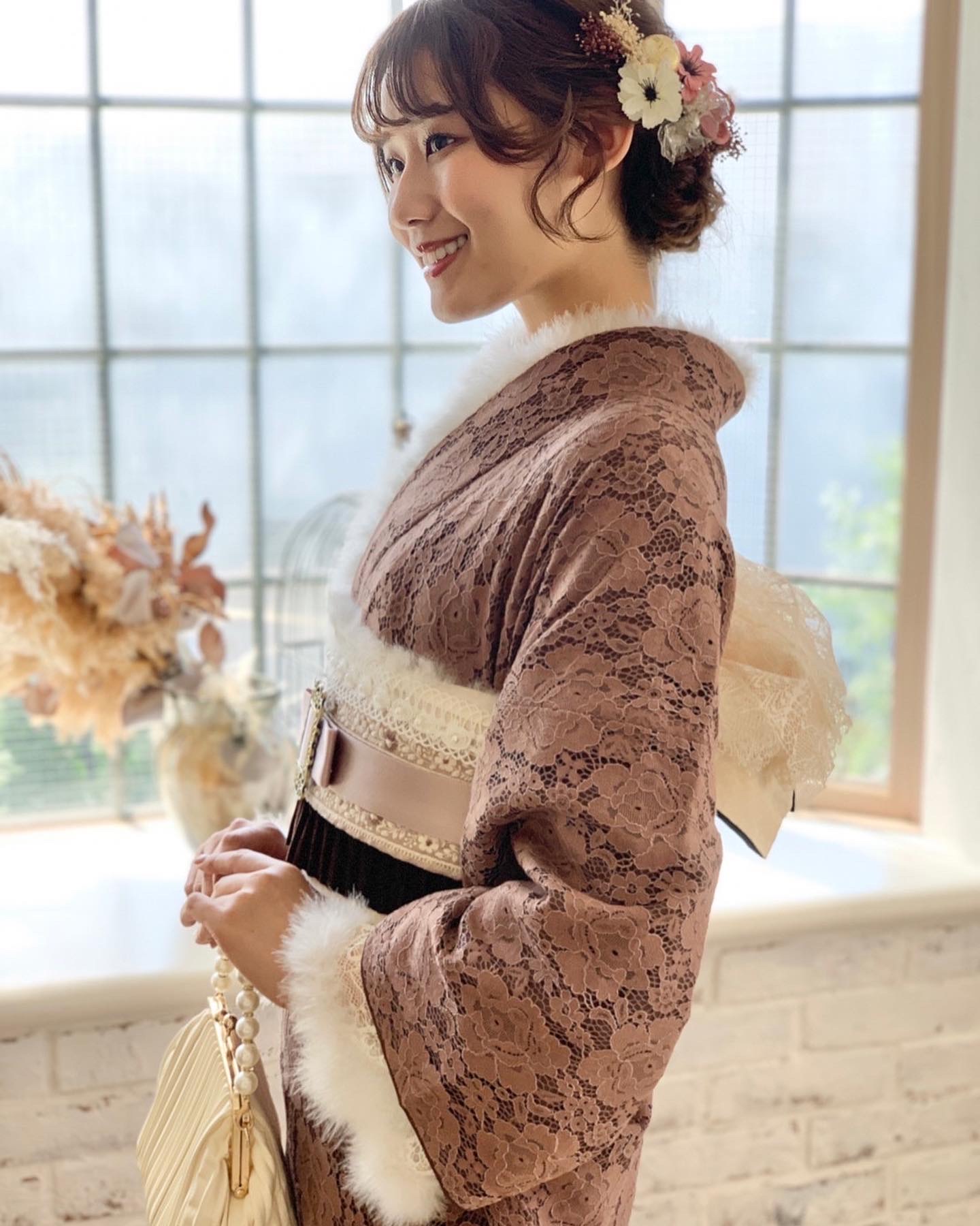 レース着物♡