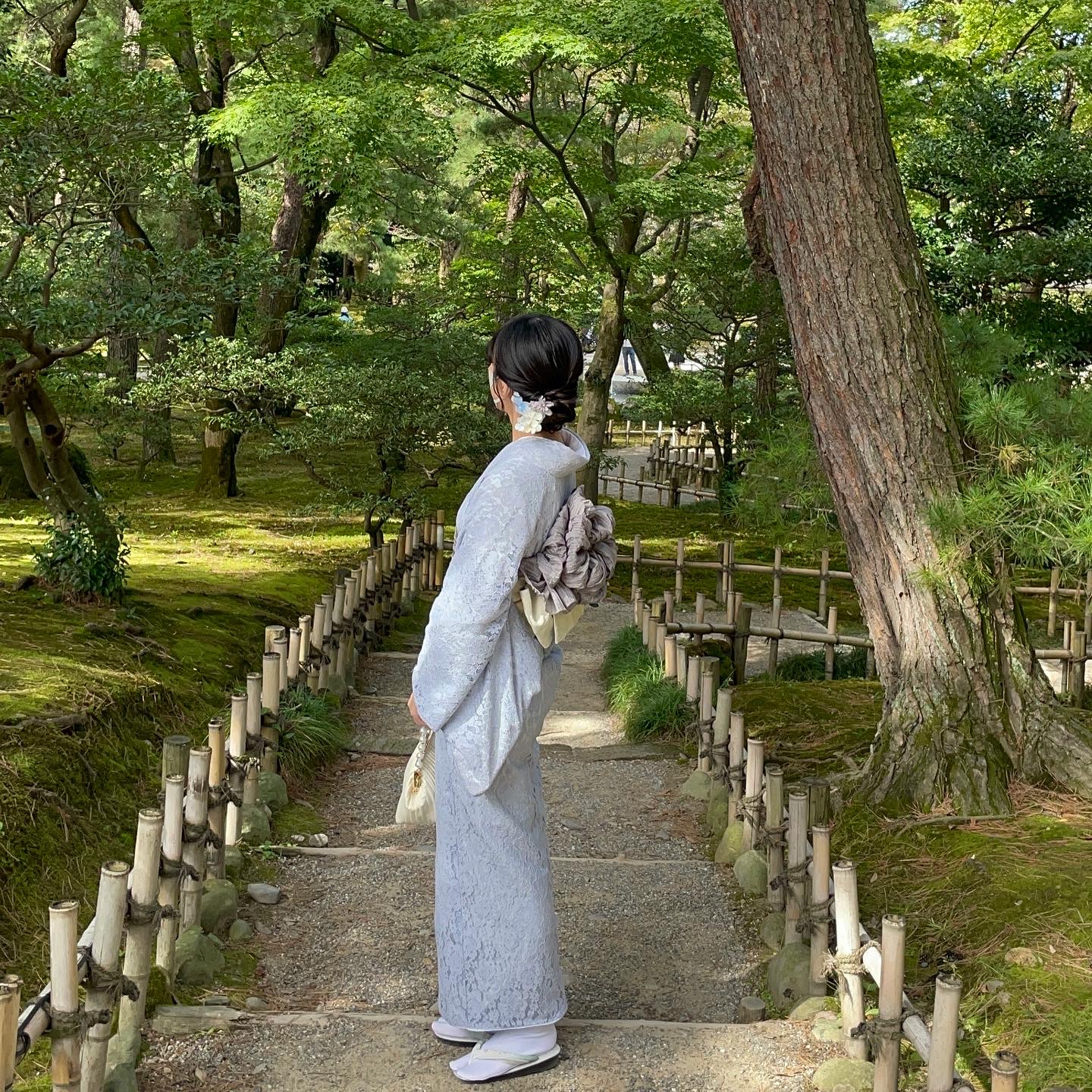 兼六園を散策