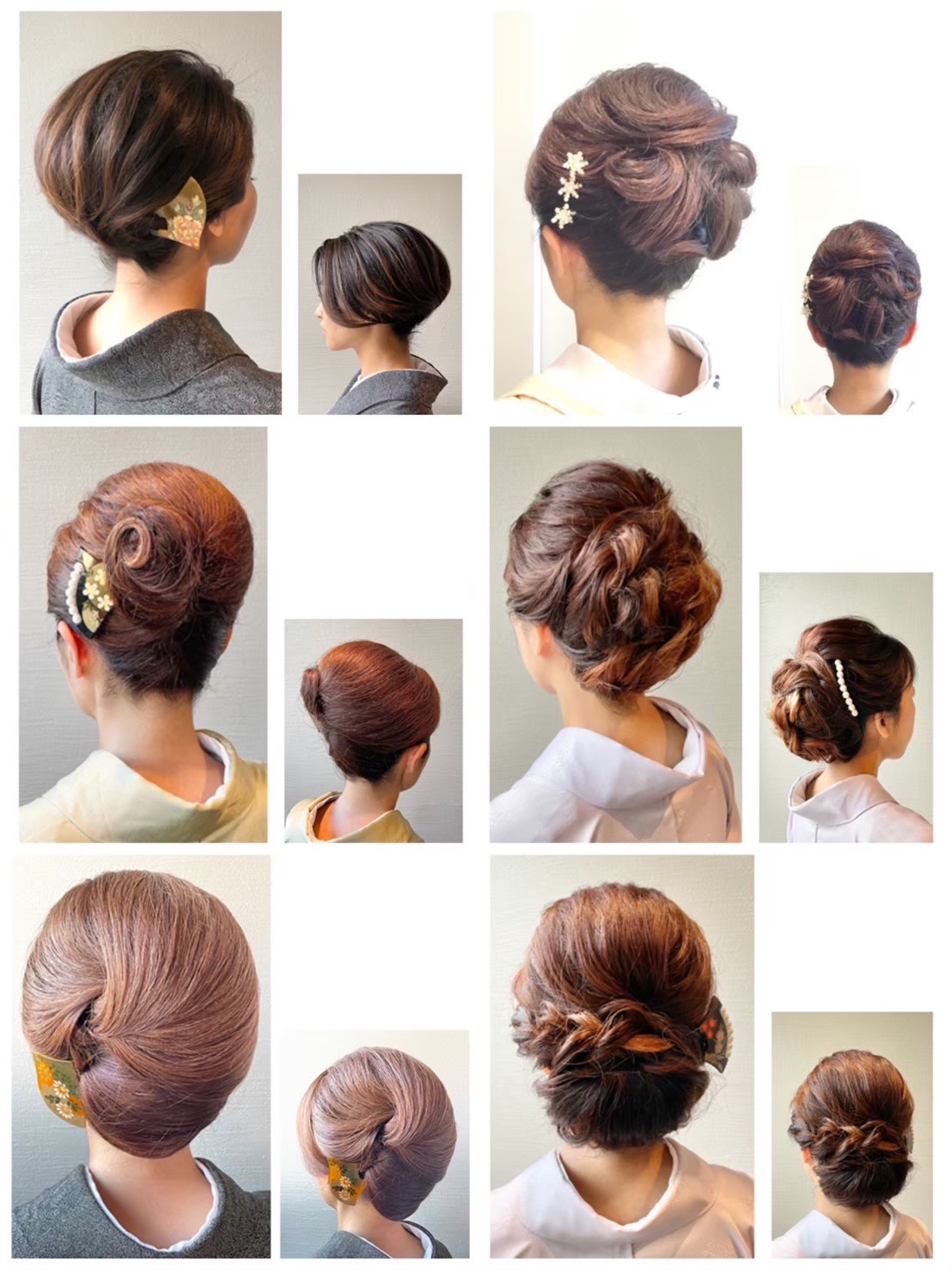 礼装ヘアスタイル①