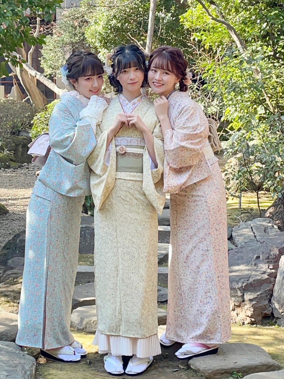 お着物でお花見はいかがですか？♡