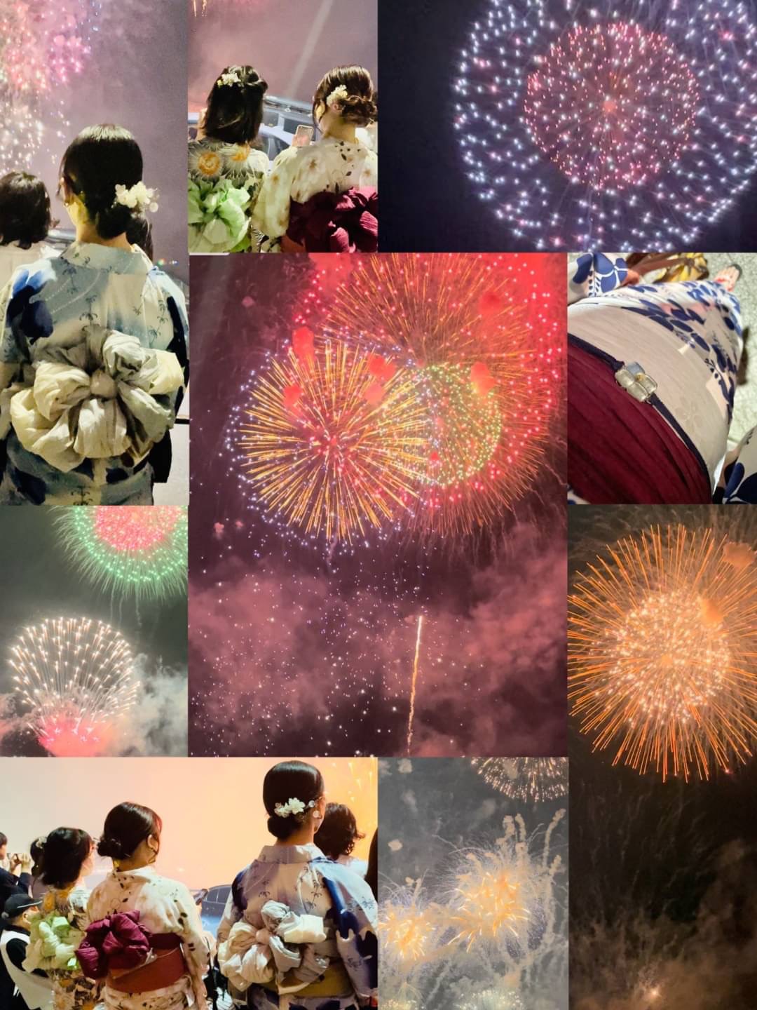 浴衣を着て花火大会へ行こう!