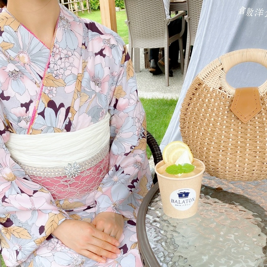 思い出作りに浴衣で美観地区をぶらっと！
