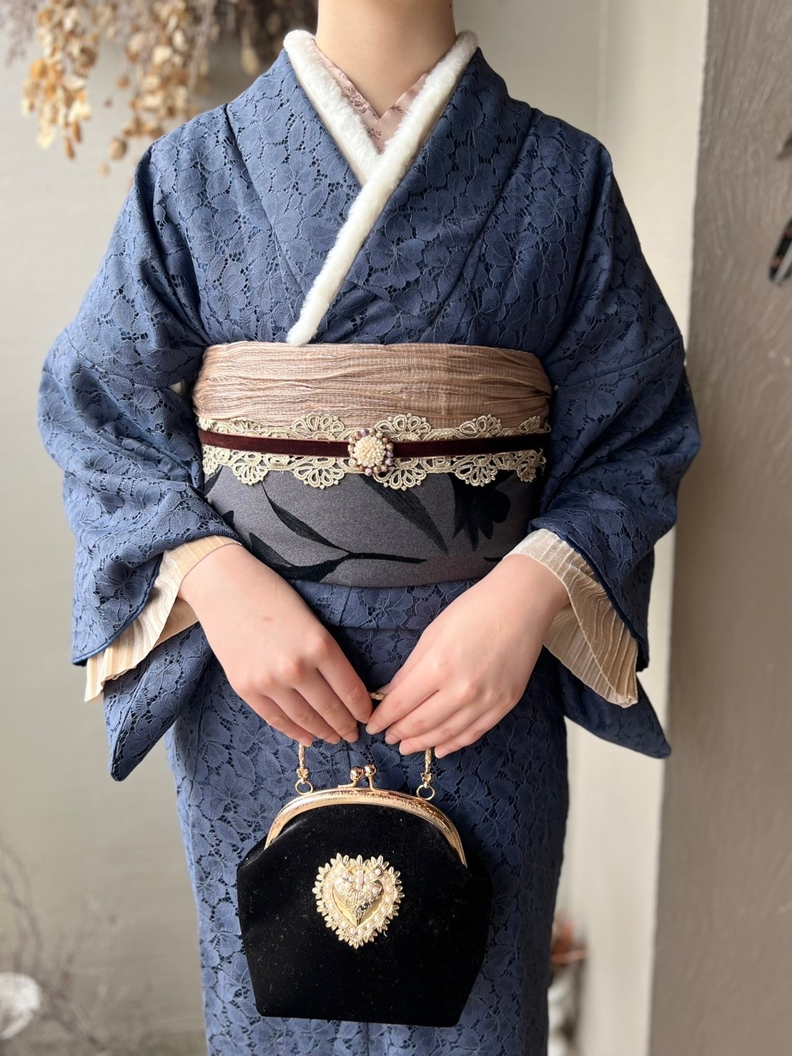 鎌倉駅前着物レンタル 学割プランにレース着物が追加されました♡