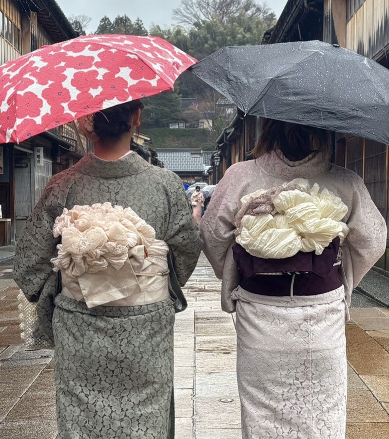 金沢兼六園店♡雨のひがし茶屋街