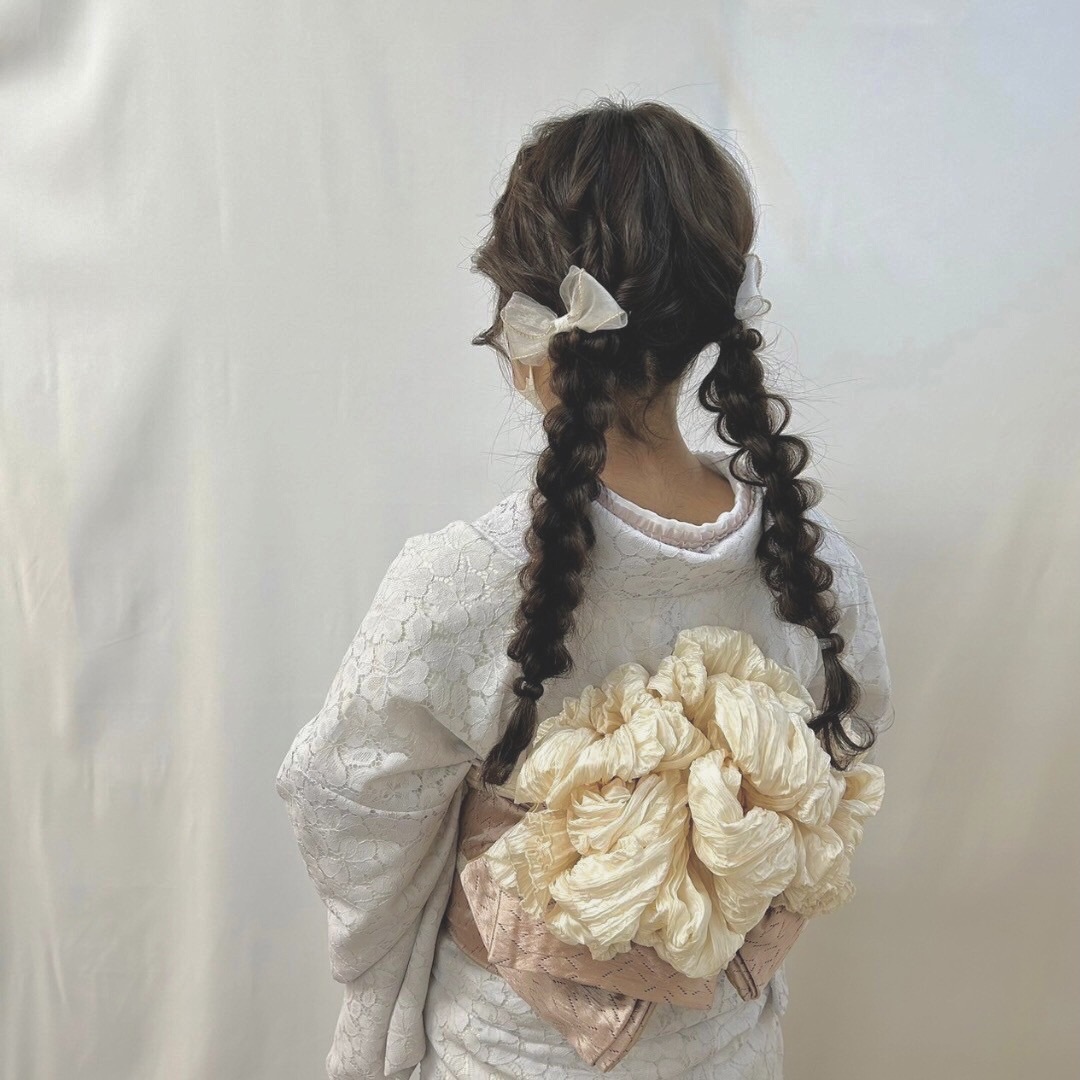 福岡着物レンタル/ツインヘアセット♡