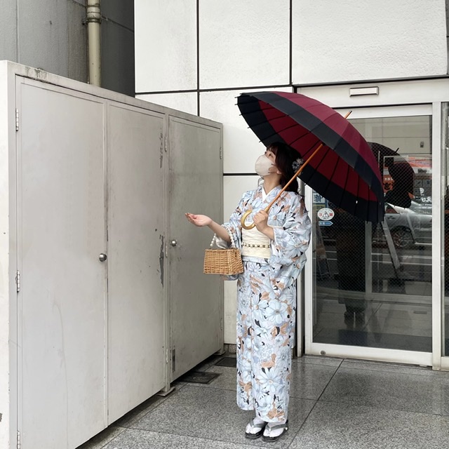 川越着物レンタルVASARA/雨傘のレンタルございます☺︎